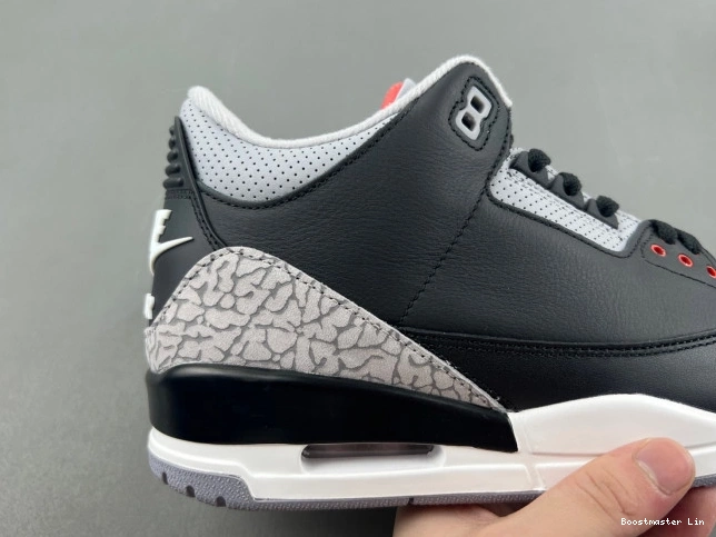 Boostmaster lin Black 3 Jordan Air DN3707-010 Cement 0804